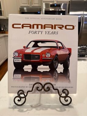 Camaro Forty Years Official Anniversary Hardcover Coffee Table Book 2007 GM
